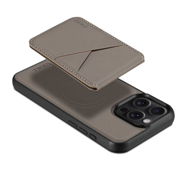 For iPhone 13 Pro Max ESEBLE E3 Plain Texture Card Slots MagSafe RFID Leather Case(Grey) - iPhone 13 Pro Max Cases by ESEBLE | Online Shopping UK | buy2fix
