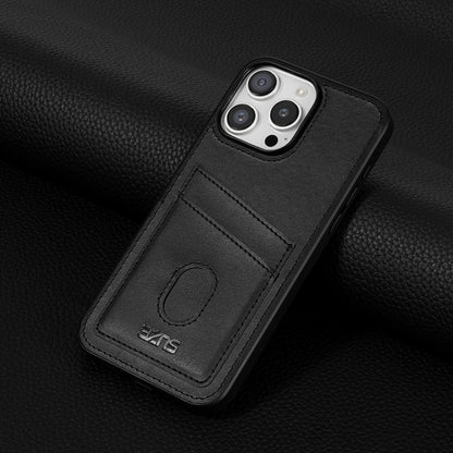 For iPhone 16 Pro AZNS K1 Series Card Slot Business Phone Case(Black) - iPhone 16 Pro Cases by AZNS | Online Shopping UK | buy2fix