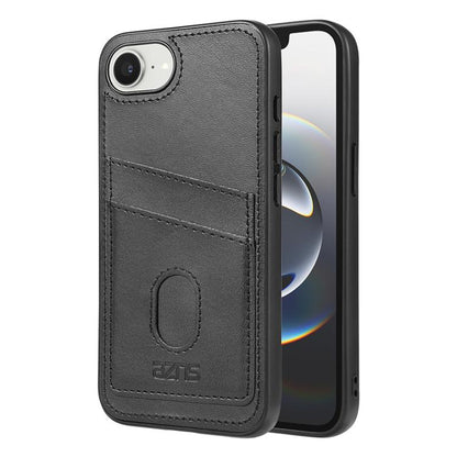 For iPhone 16e AZNS K1 Series Card Slot Business Phone Case(Black) - iPhone 16e Cases by AZNS | Online Shopping UK | buy2fix