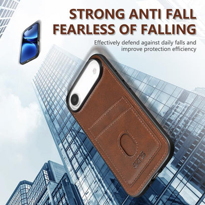 For iPhone Air AZNS K1 Series Card Slot Business Phone Case(Blue) - iPhone Air Cases by AZNS | Online Shopping UK | buy2fix