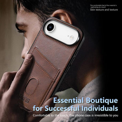 For iPhone Air AZNS K1 Series Card Slot Business Phone Case(Blue) - iPhone Air Cases by AZNS | Online Shopping UK | buy2fix