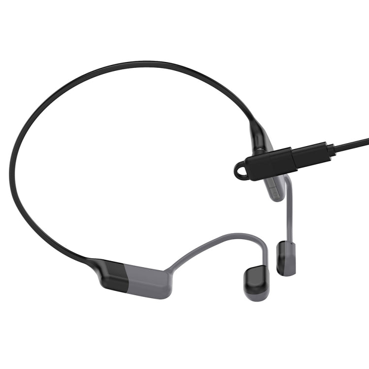 For Shokz OpenSwim Pro S710 Bone Conduction Earphone USB-C / Type-C Interface Adapter Converter(Black) - Other Accessories by buy2fix | Online Shopping UK | buy2fix