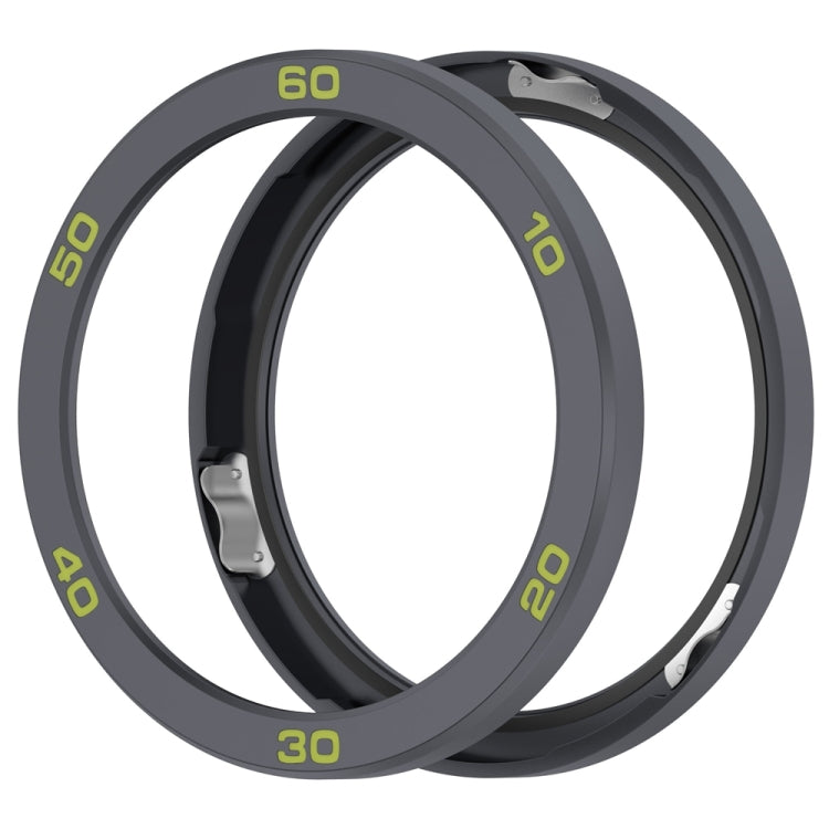 For CMF Watch Pro 2 Smart Watch Metal Bezel Number Ring Frame(Grey Green) - Watch Case by buy2fix | Online Shopping UK | buy2fix