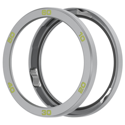 For CMF Watch Pro 2 Smart Watch Metal Bezel Number Ring Frame(Silver Green) - Watch Case by buy2fix | Online Shopping UK | buy2fix