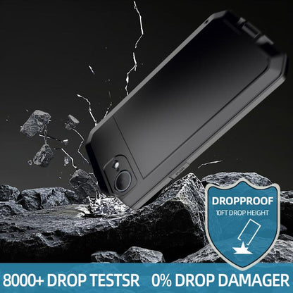 For iPhone 16e Shockproof IP54 Life Waterproof Phone Case(Black) - iPhone 16e Cases by buy2fix | Online Shopping UK | buy2fix