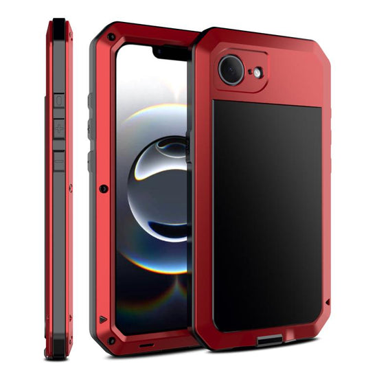 For iPhone 16e Shockproof IP54 Life Waterproof Phone Case(Red) - iPhone 16e Cases by buy2fix | Online Shopping UK | buy2fix