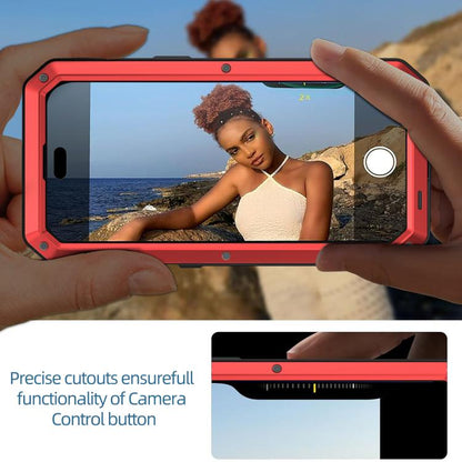 For iPhone Air Shockproof IP54 Life Waterproof Phone Case(Red) - iPhone Air Cases by buy2fix | Online Shopping UK | buy2fix