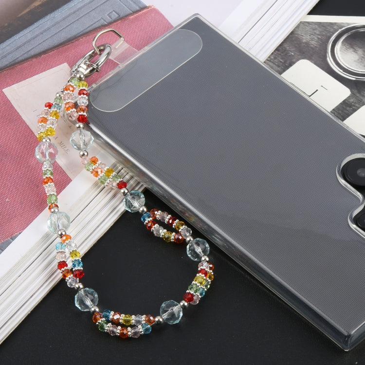 Mobile Phone Anti-lost Gorgeous Bead Chain Short Lanyard(Colorful) - Lanyards & Wrist Straps by buy2fix | Online Shopping UK | buy2fix