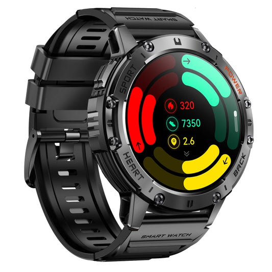 K65 1.43 inch Bluetooth Call Smart Watch, Support Heart Rate / Blood Oxygen(Black) by buy2fix