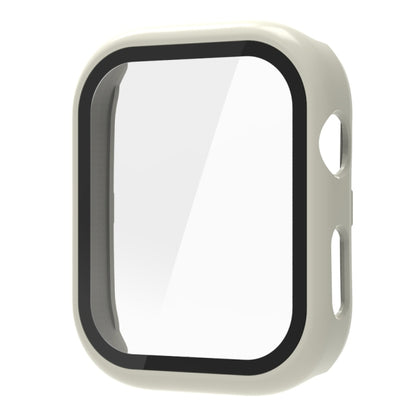 For Huawei Watch D2 Tempered Glass Film Integrated PC Watch Protective Case(Ivory White) - Watch Cases by buy2fix | Online Shopping UK | buy2fix