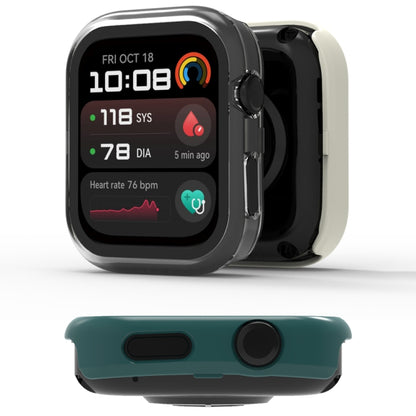 For Huawei Watch D2 Tempered Glass Film Integrated PC Watch Protective Case(Black) - Watch Cases by buy2fix | Online Shopping UK | buy2fix