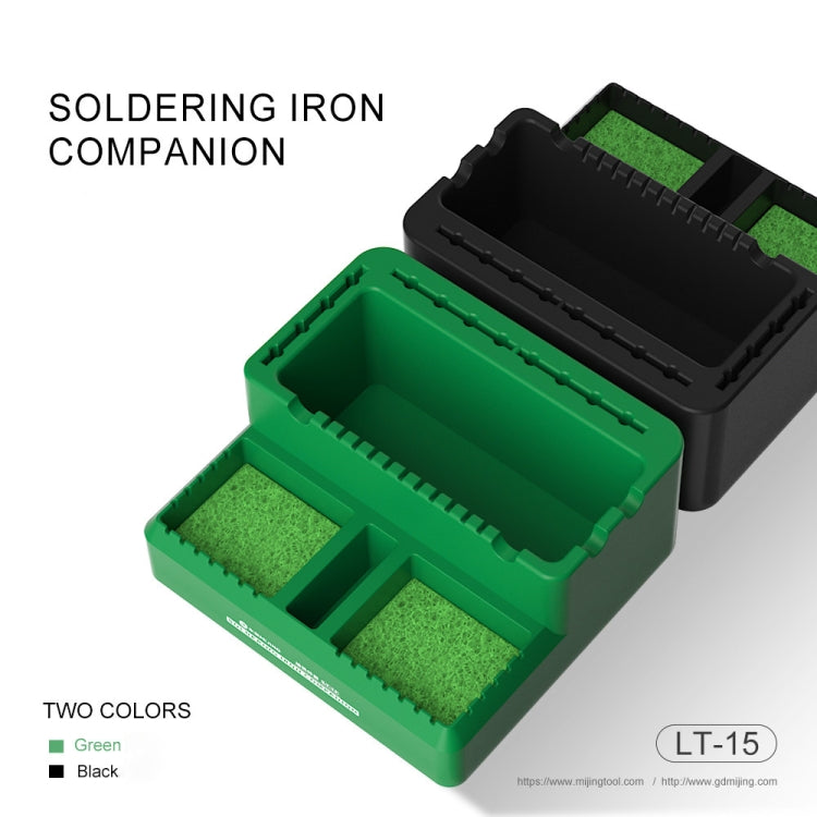 Mijing LT15 2 in 1 Multifunctional Storage Compartment + Soldering Iron Tips Cleaning Area - Others by MIJING | Online Shopping UK | buy2fix