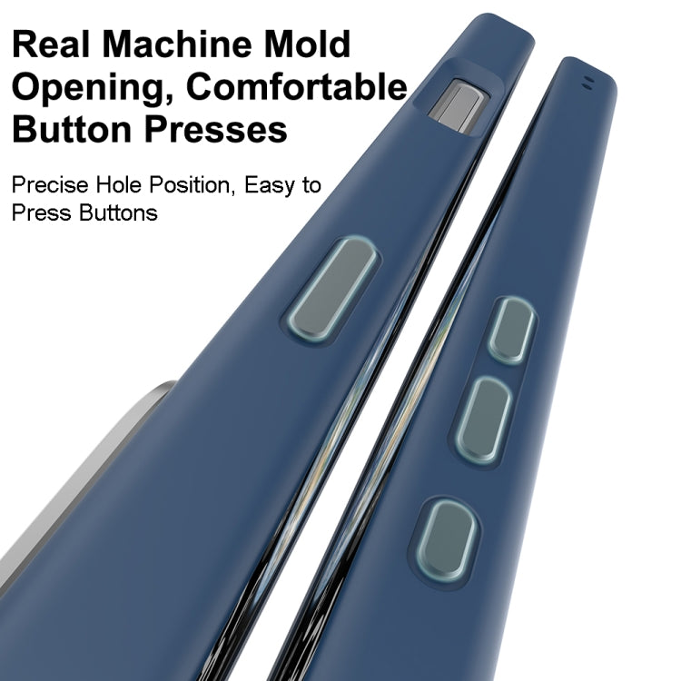 For iPhone 16 Pro Max Mutural Skin Feel Series Frosted MagSafe Magnetic Phone Case(Light Blue) by Mutural