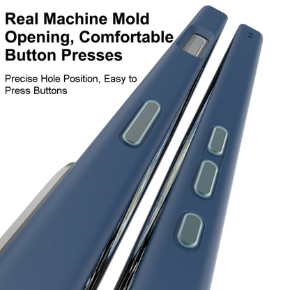 For iPhone 16 Pro Max Mutural Skin Feel Series Frosted MagSafe Magnetic Phone Case(Light Blue) by Mutural