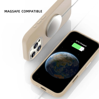 For iPhone 16 Pro Mutural Karen Series Liquid Silicone MagSafe Magnetic Phone Case(Navy Blue) - iPhone 16 Pro Cases by Mutural | Online Shopping UK | buy2fix