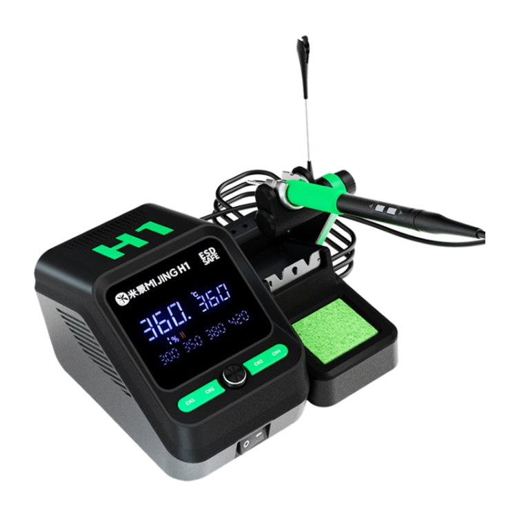 Mijing H1 Split Intelligent Temperature Control Soldering Station for Mobile Phone Repair, Plug:EU Plug - Electric Soldering Iron by MIJING | Online Shopping UK | buy2fix