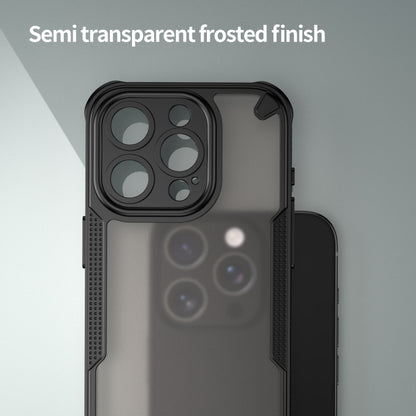For iPhone 13 Pro Max Armor Glaze PC Hybrid TPU Phone Case(Black) by buy2fix
