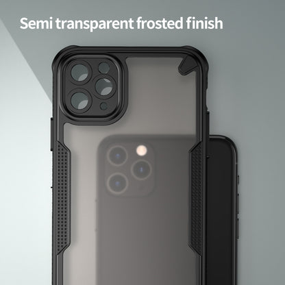 For iPhone 11 Pro Armor Glaze PC Hybrid TPU Phone Case(Black) by buy2fix
