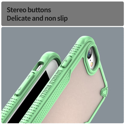 For iPhone SE 2020 Armor Glaze PC Hybrid TPU Phone Case(Green) by buy2fix