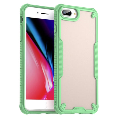 For iPhone 7 Plus Armor Glaze PC Hybrid TPU Phone Case(Green) by buy2fix