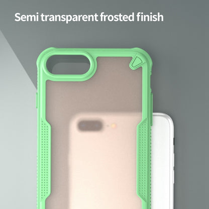 For iPhone 7 Plus Armor Glaze PC Hybrid TPU Phone Case(Green) by buy2fix