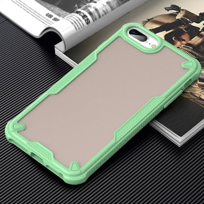 For iPhone 7 Plus Armor Glaze PC Hybrid TPU Phone Case(Green) by buy2fix