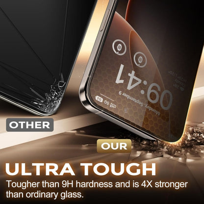 For iPhone 11 Pro Dust-Free Easy Install Privacy Tempered Glass Film(Black) - iPhone 11 Pro Tempered Glass by buy2fix | Online Shopping UK | buy2fix