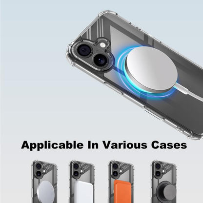 For iPhone 17 IMAK Space Shield PC + TPU Airbag Shockproof MagSafe Phone Case(Transparent) - iPhone 17 Cases by imak | Online Shopping UK | buy2fix
