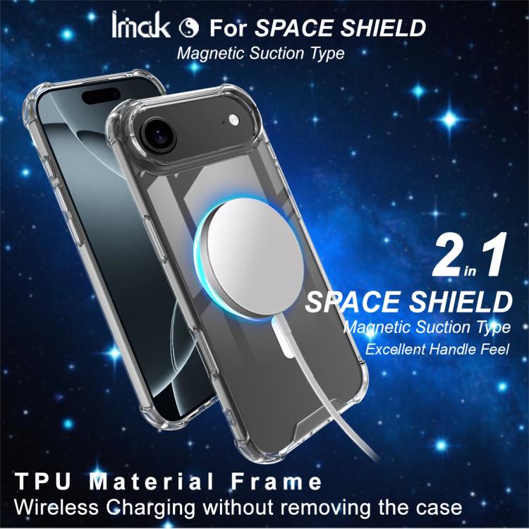 For iPhone Air IMAK Space Shield PC + TPU Airbag Shockproof MagSafe Phone Case(Transparent) - iPhone Air Cases by imak | Online Shopping UK | buy2fix