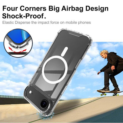 For iPhone Air IMAK Space Shield PC + TPU Airbag Shockproof MagSafe Phone Case(Transparent) - iPhone Air Cases by imak | Online Shopping UK | buy2fix