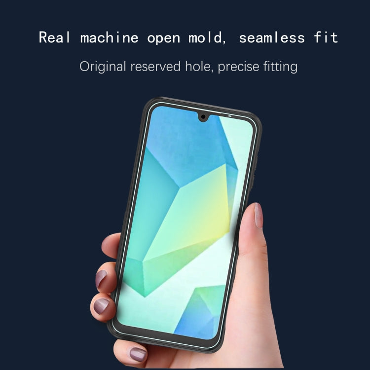 For Samsung Galaxy A16 5G / 4G RedPepper Box PC Hybrid TPU Phone Case(Black) - Galaxy Phone Cases by RedPepper | Online Shopping UK | buy2fix