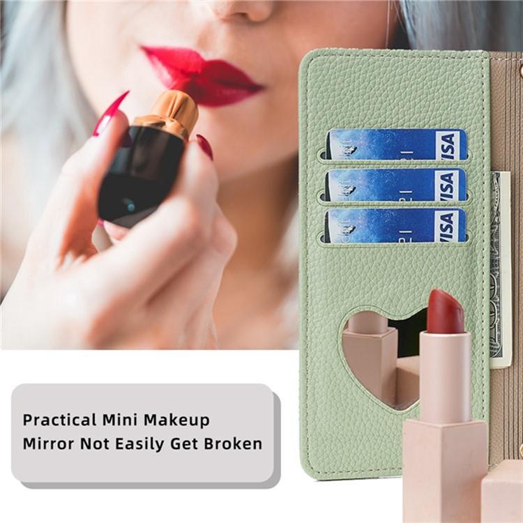 For iPhone 16e Crossbody Litchi Texture Leather Phone Case(Green) - iPhone 16e Cases by buy2fix | Online Shopping UK | buy2fix