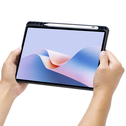 For Huawei MatePad 11.5 S Detachable Backlit Bluetooth Keyboard Leather Case with Touchpad(Black) by buy2fix