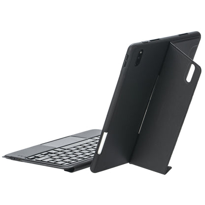 For Huawei MatePad 11 2021 Detachable Backlit Bluetooth Keyboard Leather Case with Touchpad(Black) - Huawei Keyboard by buy2fix | Online Shopping UK | buy2fix