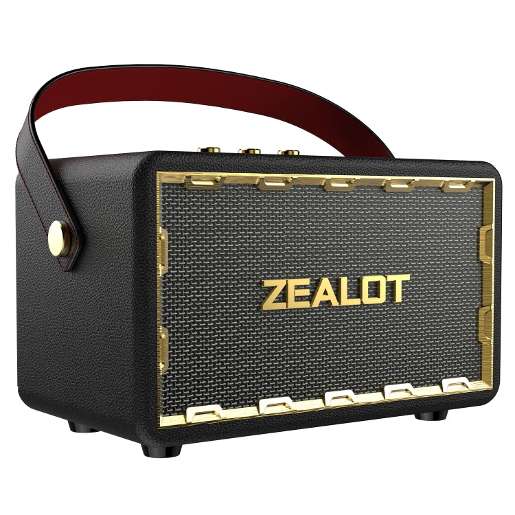 Zealot MT01 Retro Card Portable Wireless Bluetooth Speaker(Black) - Desktop Speaker by ZEALOT | Online Shopping UK | buy2fix