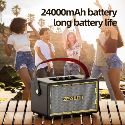 Zealot MT01 Retro Card Portable Wireless Bluetooth Speaker(Black) - Desktop Speaker by ZEALOT | Online Shopping UK | buy2fix