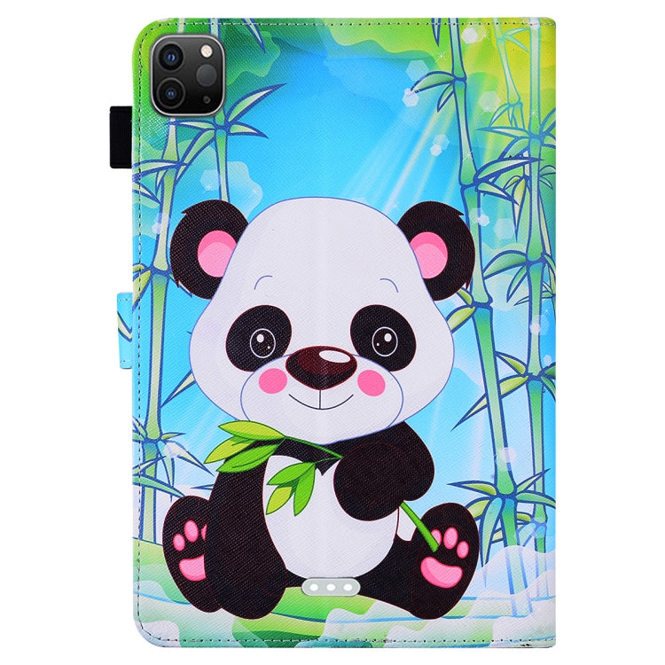 For iPad Pro 11 inch (2020) Horizontal Flip Leather Tablet Case, with  Card Slots & Holder & Photo Frame(Cartoon Panda) - iPad Pro 11 (2020) Cases by buy2fix | Online Shopping UK | buy2fix