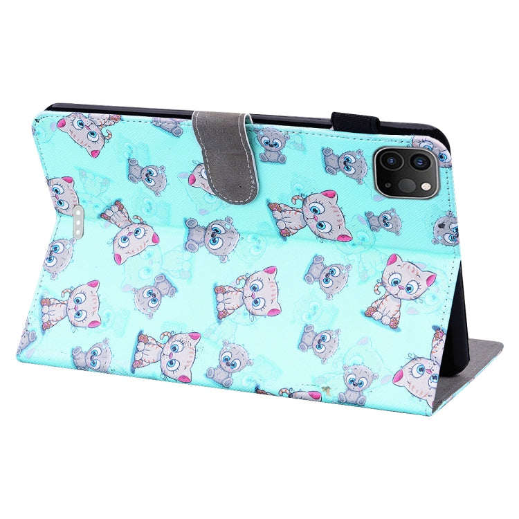 For iPad Pro 11 inch (2020) Horizontal Flip Leather Tablet Case, with  Card Slots & Holder & Photo Frame(Cartoon Bear) - iPad Pro 11 (2020) Cases by buy2fix | Online Shopping UK | buy2fix