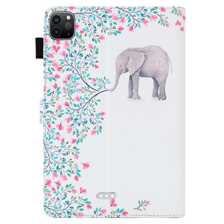 For iPad Pro 11 inch (2020) Horizontal Flip Leather Tablet Case, with  Card Slots & Holder & Photo Frame(Elephant Flower) - iPad Pro 11 (2020) Cases by buy2fix | Online Shopping UK | buy2fix