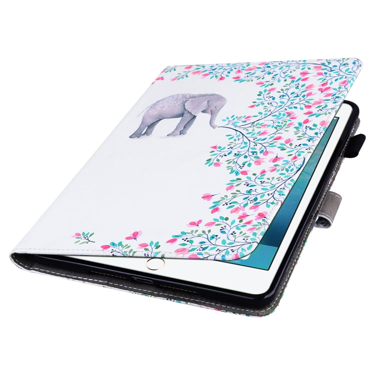 For iPad Pro 11 inch (2020) Horizontal Flip Leather Tablet Case, with  Card Slots & Holder & Photo Frame(Elephant Flower) - iPad Pro 11 (2020) Cases by buy2fix | Online Shopping UK | buy2fix