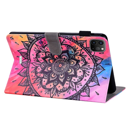 For iPad Pro 11 inch (2020) Horizontal Flip Leather Tablet Case, with  Card Slots & Holder & Photo Frame(Datura Flowers) - iPad Pro 11 (2020) Cases by buy2fix | Online Shopping UK | buy2fix