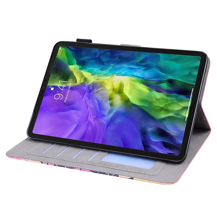 For iPad Pro 11 inch (2020) Horizontal Flip Leather Tablet Case, with  Card Slots & Holder & Photo Frame(Datura Flowers) - iPad Pro 11 (2020) Cases by buy2fix | Online Shopping UK | buy2fix