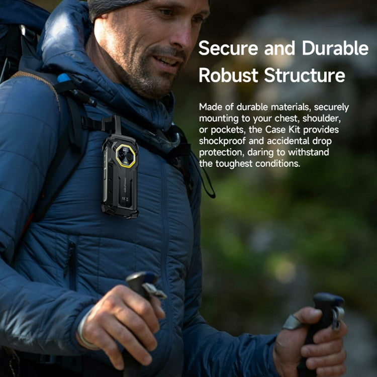 For Ulefone Armor mini 20T Pro / 20 Pro Ulefone Back Clip Phone Case(Black) by Ulefone