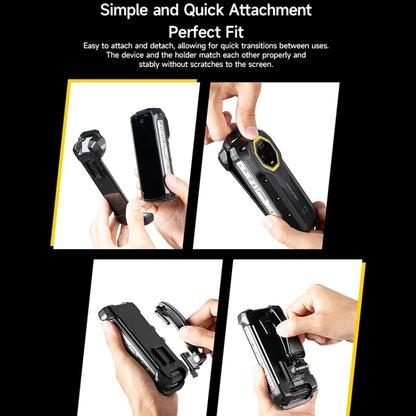 For Ulefone Armor mini 20T Pro / 20 Pro Ulefone Back Clip Phone Case(Black) by Ulefone