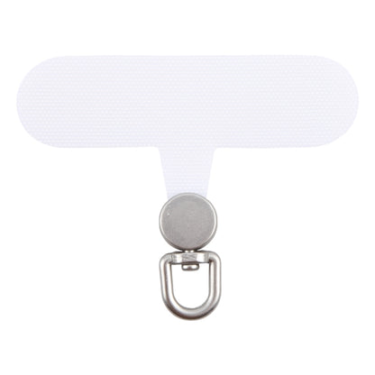 360 Degree Rotation Mobile Phone Lanyard Fixing Gasket(White) - Lanyards & Wrist Straps by buy2fix | Online Shopping UK | buy2fix
