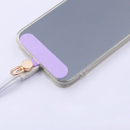 360 Degree Rotation Mobile Phone Lanyard Fixing Gasket(Mist Blue) - Lanyards & Wrist Straps by buy2fix | Online Shopping UK | buy2fix