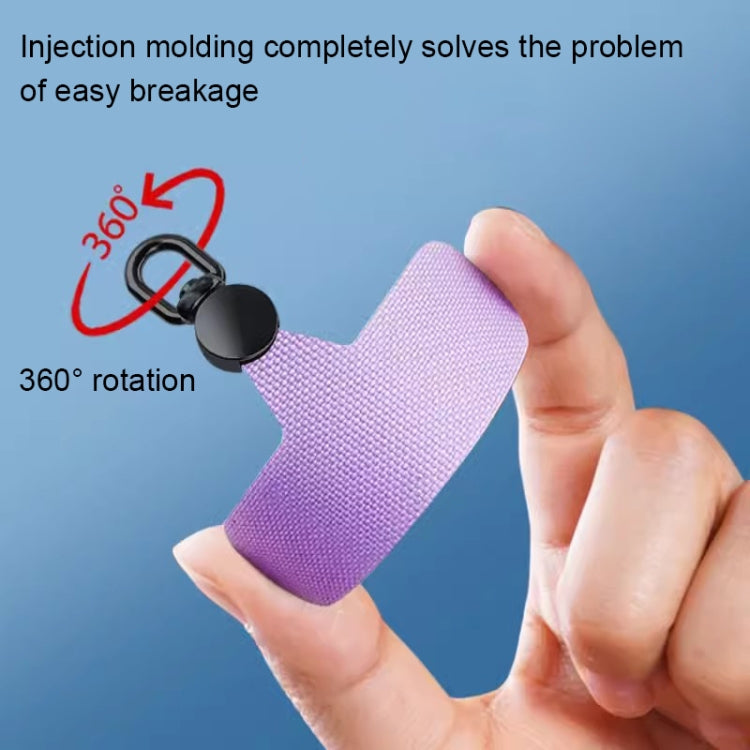 360 Degree Rotation Mobile Phone Lanyard Fixing Gasket(Sky Blue) - Lanyards & Wrist Straps by buy2fix | Online Shopping UK | buy2fix