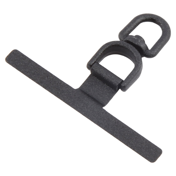 360 Degree Rotation T-shape Metal Mobile Phone Lanyard Fixing Gasket(Black) - Lanyards & Wrist Straps by buy2fix | Online Shopping UK | buy2fix
