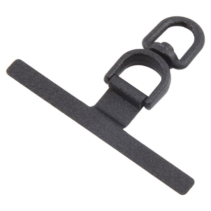 360 Degree Rotation T-shape Metal Mobile Phone Lanyard Fixing Gasket(Black) - Lanyards & Wrist Straps by buy2fix | Online Shopping UK | buy2fix