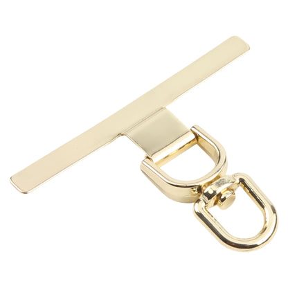 360 Degree Rotation T-shape Metal Mobile Phone Lanyard Fixing Gasket(Gold) - Lanyards & Wrist Straps by buy2fix | Online Shopping UK | buy2fix